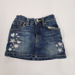 Est 1989 Jeans Skirt